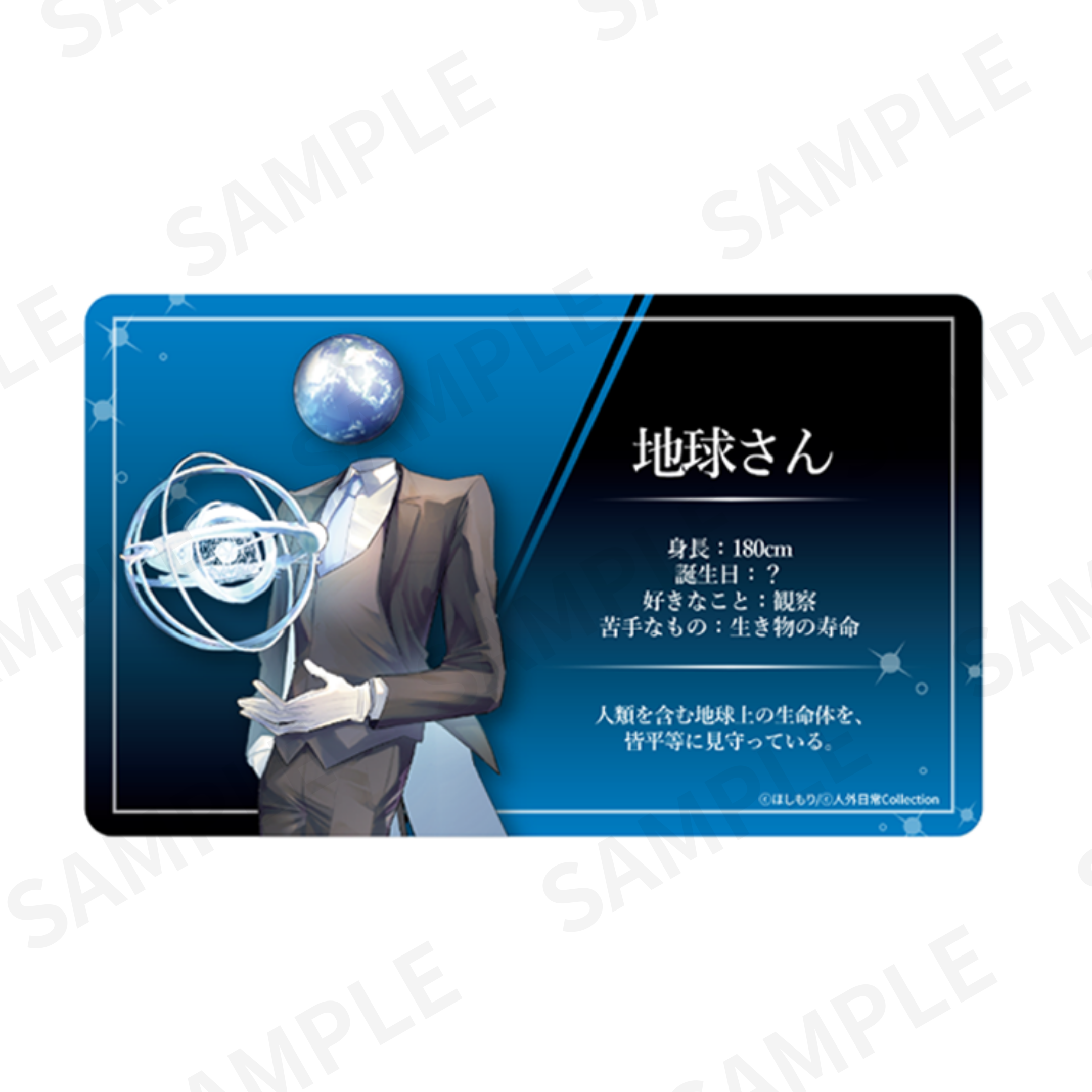 代表SKU:プロフィールカード単品例